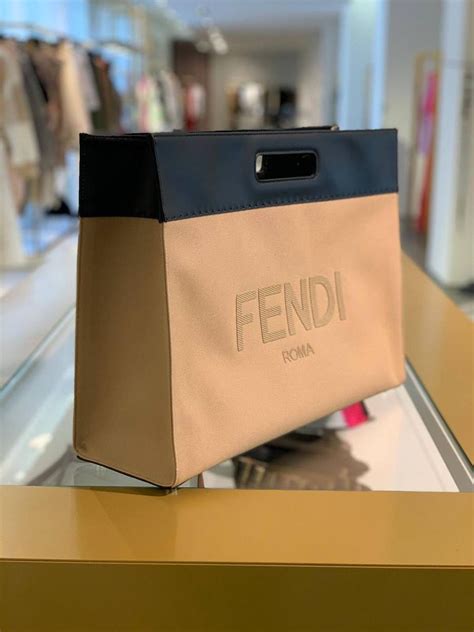 fendi paper shopping bag|fendi small tote bag.